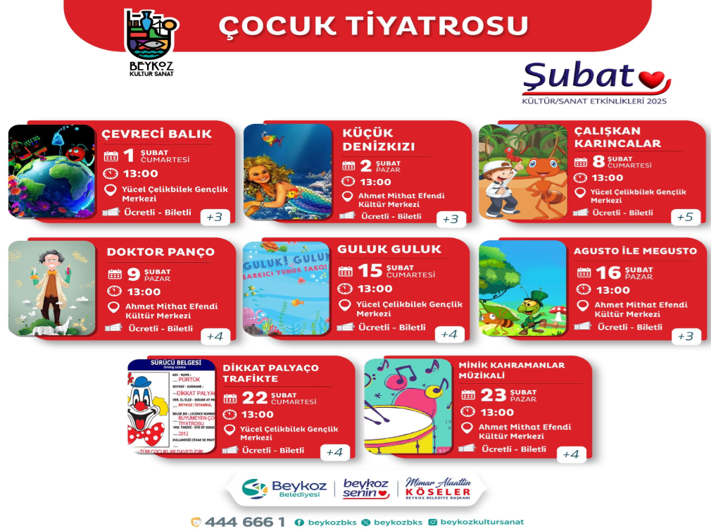 ŞUBAT PROGRAMI AÇIKLANDI