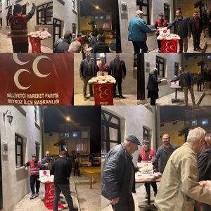 MHP BEYKOZ’DAN ANADOLU KAVAĞI’NDA SAHUR İKRAMI