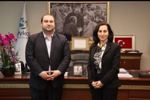 İSKİ ŞUBE MÜDÜRÜ’NDEN ÖZLEM VURAL GÜRZEL’E ZİYARET