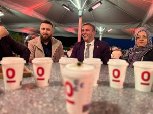 MHP İLÇE BAŞKANLIĞINDAN KAHVE PAYLAŞIMI