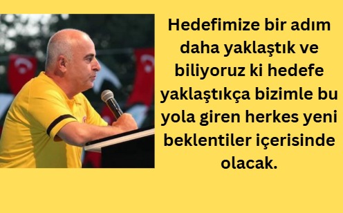 BAŞKAN AKSU:YÜKÜMÜZ ARTACAK