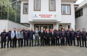 İTFAİYE DAİRESİ BAŞKANINDAN BAYRAM ZİYARETİ