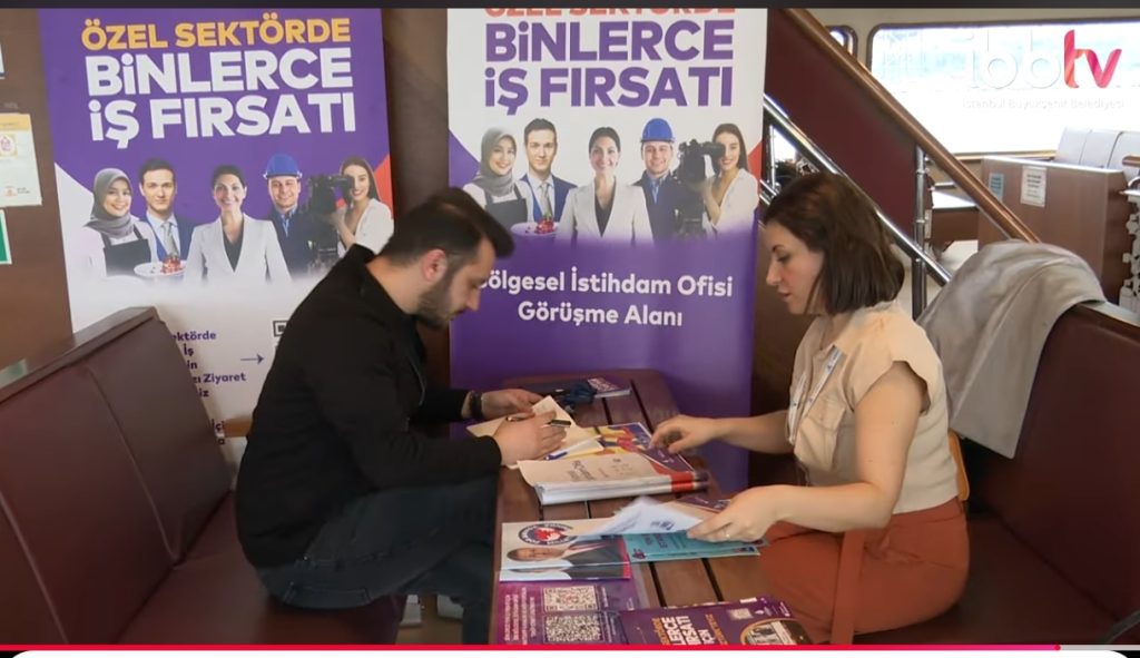 İSTİHDAM OFİSİ VAPURDA BAŞVURU ALIYOR