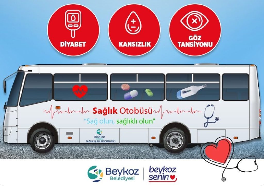 BELEDİYEDEN  MOBİL SAĞLIK TARAMASI