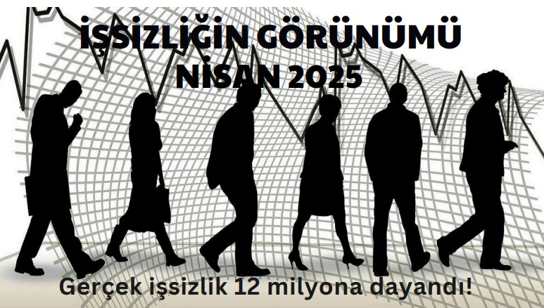DİSKAR: GERÇEK İŞSİZ SAYISI 12 MİLYONA DAYANDI