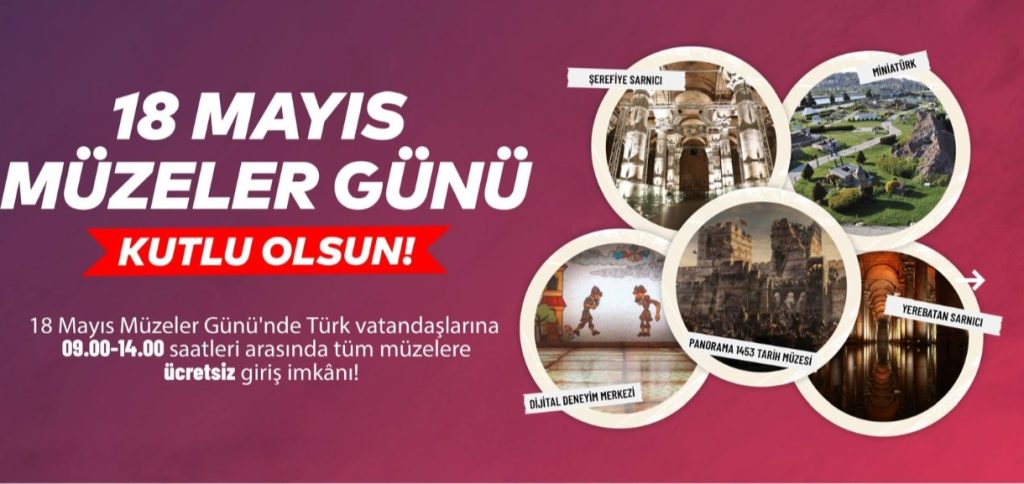 İBB KÜLTÜR AŞ’DEN MÜZELER HAFTASI’NA ÖZEL İKİ KAMPANYA!